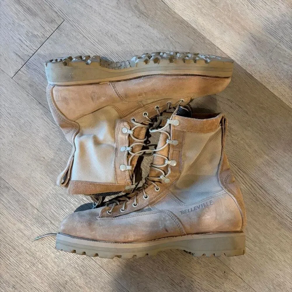 Unbranded Men's Tan and Brown Boots